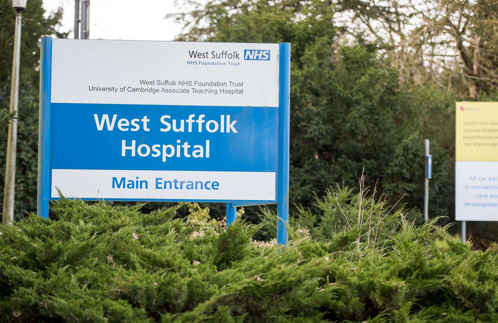 West Suffolk Hospital in Bury St Edmunds. Picture: Mark Westley