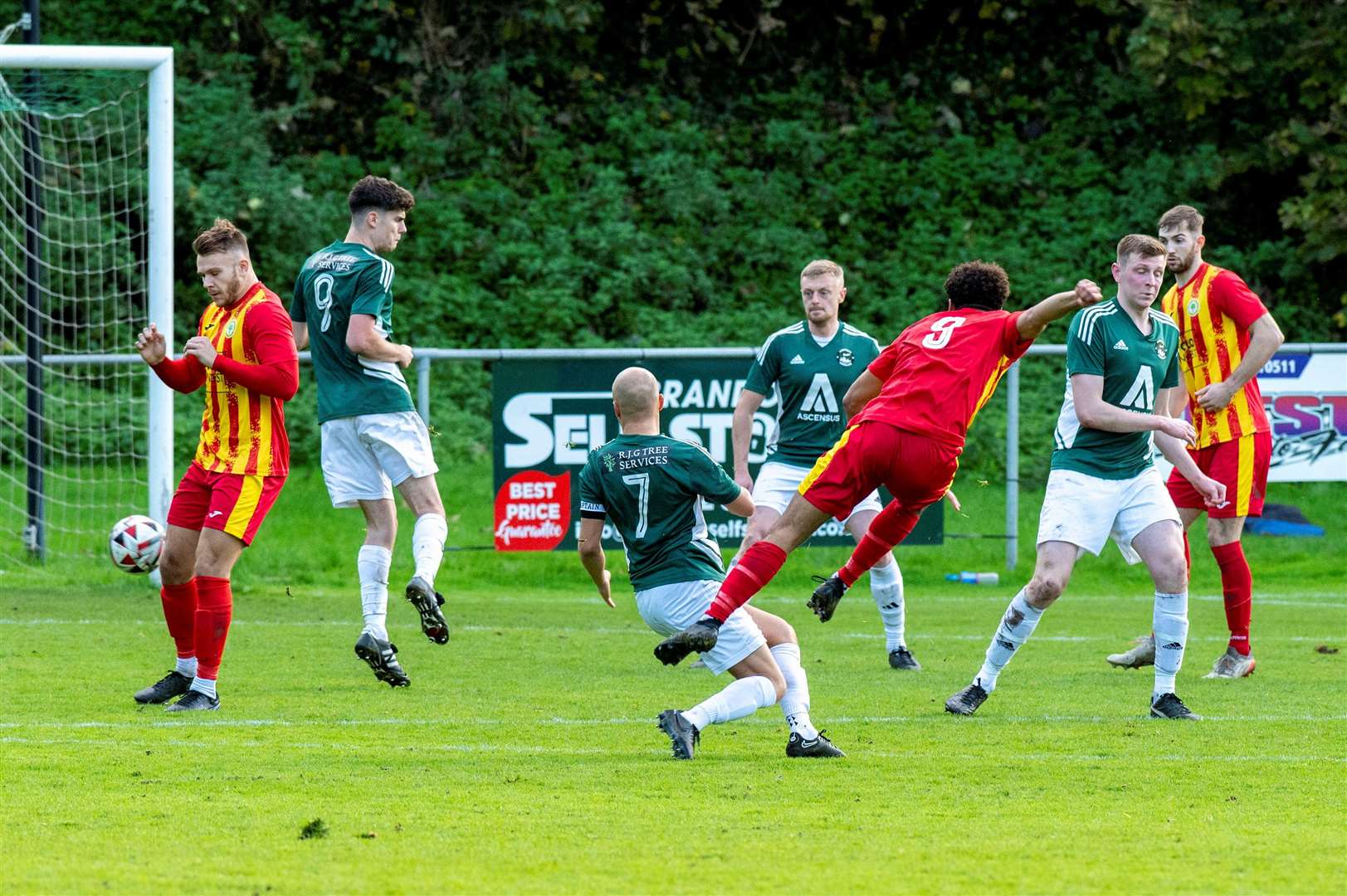 Ethan Garcia scored again for Walsham on Saturday Picture: Mark Westley
