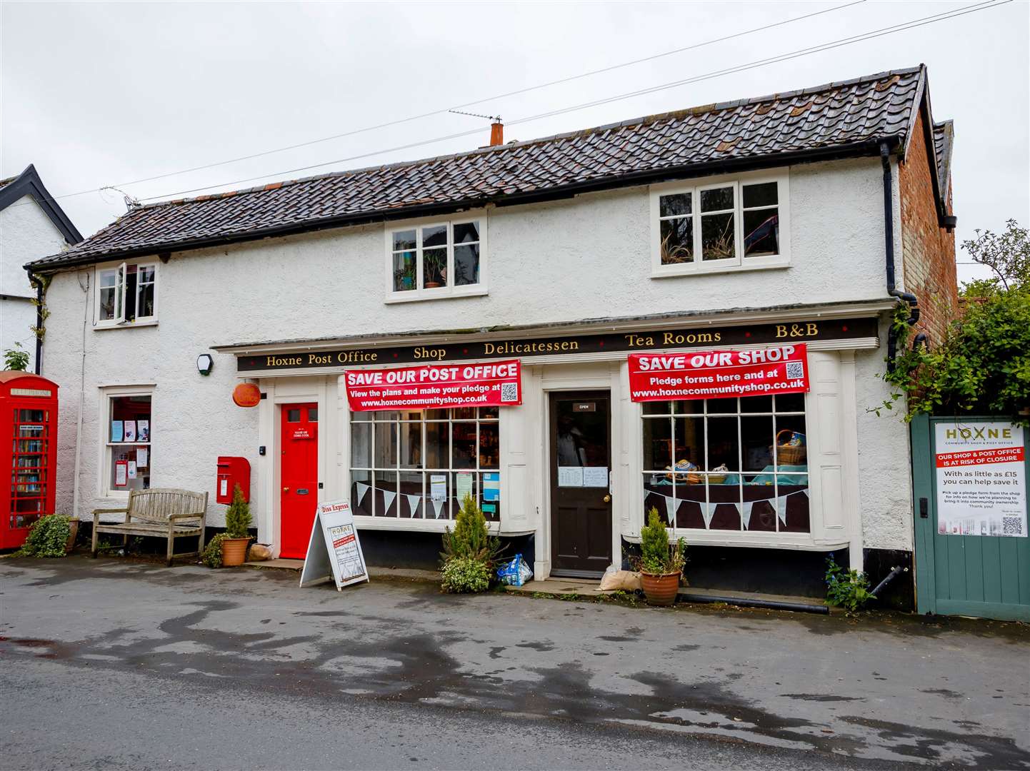 Hoxne Post Office and Shop. Picture: Mark Bullimore