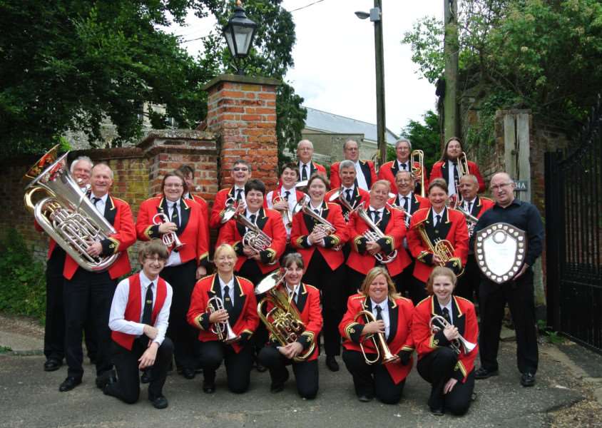 Eyebased Castleton Brass flying the flag for East Anglia as it makes