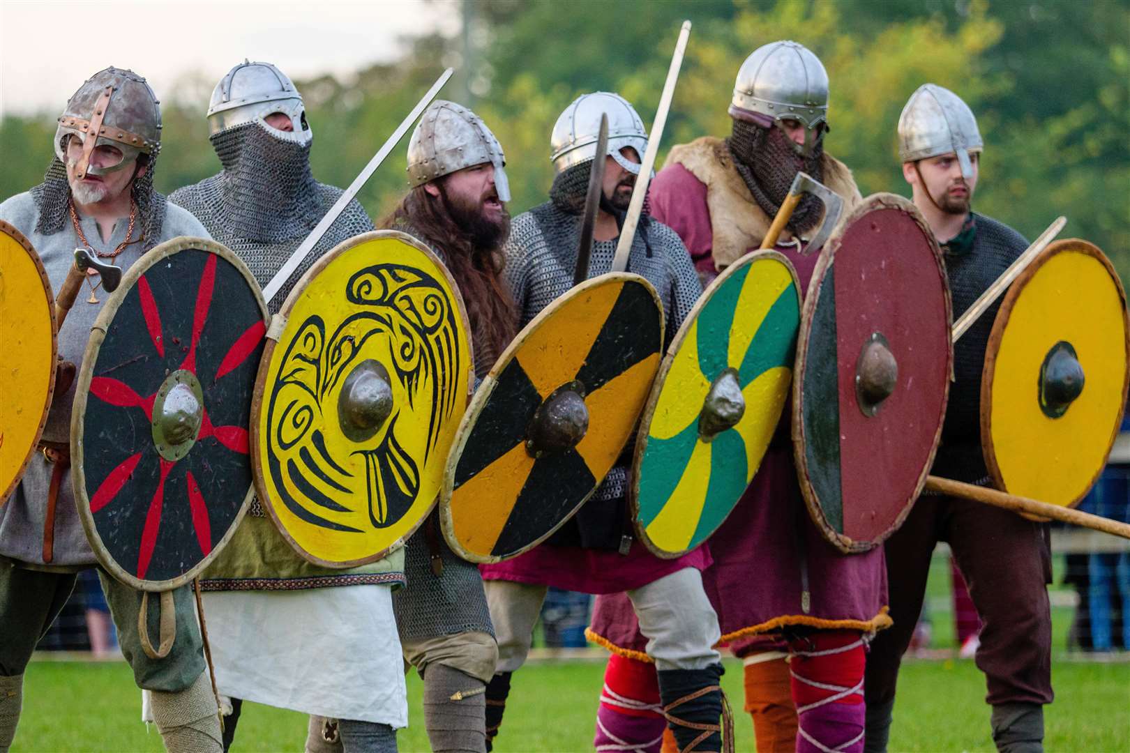 Saxon and Viking Festival at Stonham Barns.