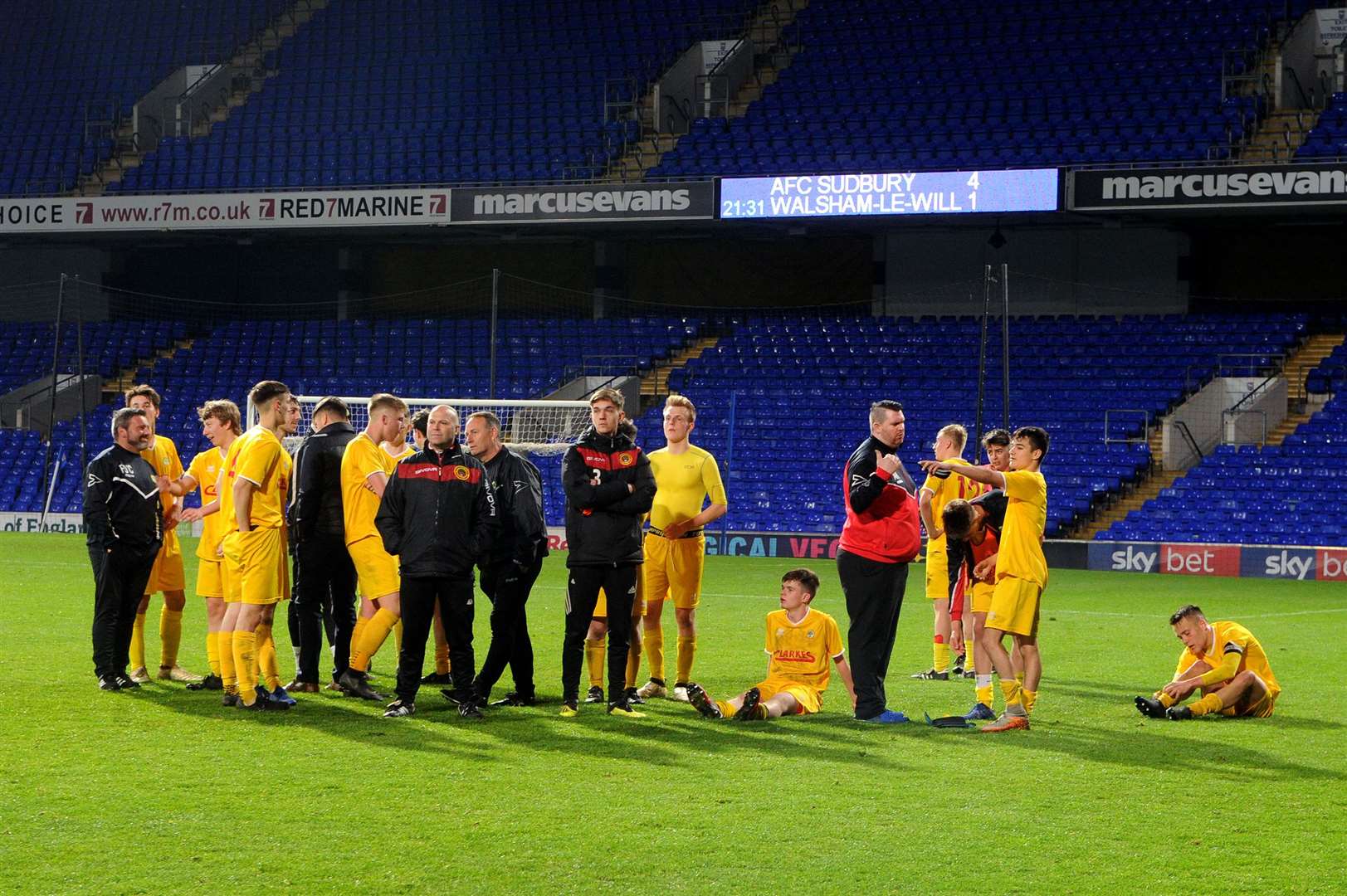 FOOTBALL - Suffolk U18 Midweek Cup final - AFC Sudbury v Walsham Le Willows..Pictured: ....PICTURE: Mecha Morton... (9985628)