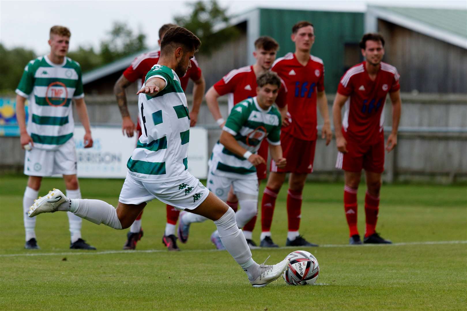 The Castlemen lifted the Suffolk Senior Cup for the first time in May Picture: Mark Bullimore