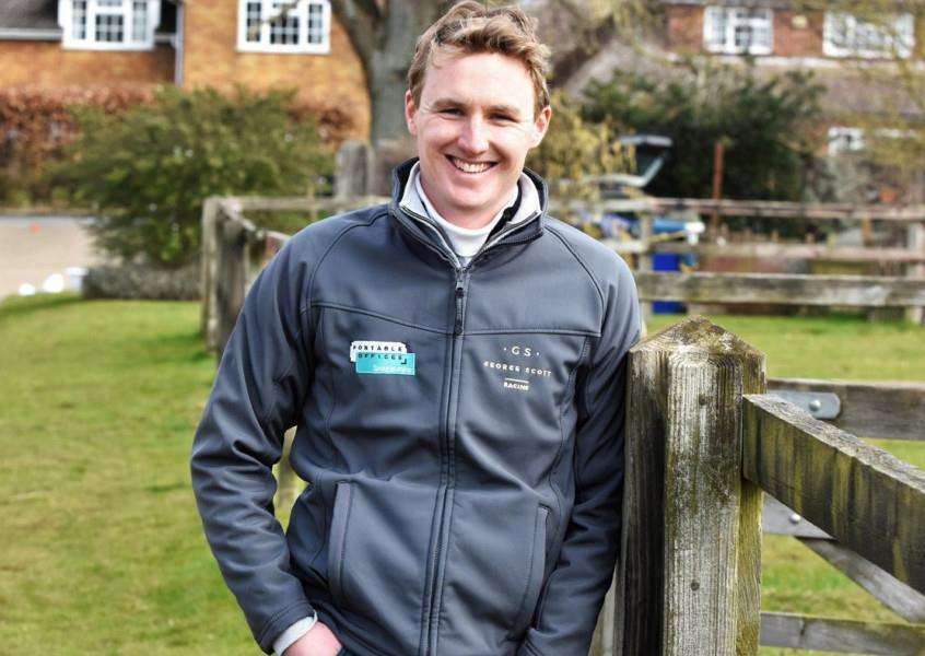 AT HOME: Scott is happy with life at Saffron House Stables