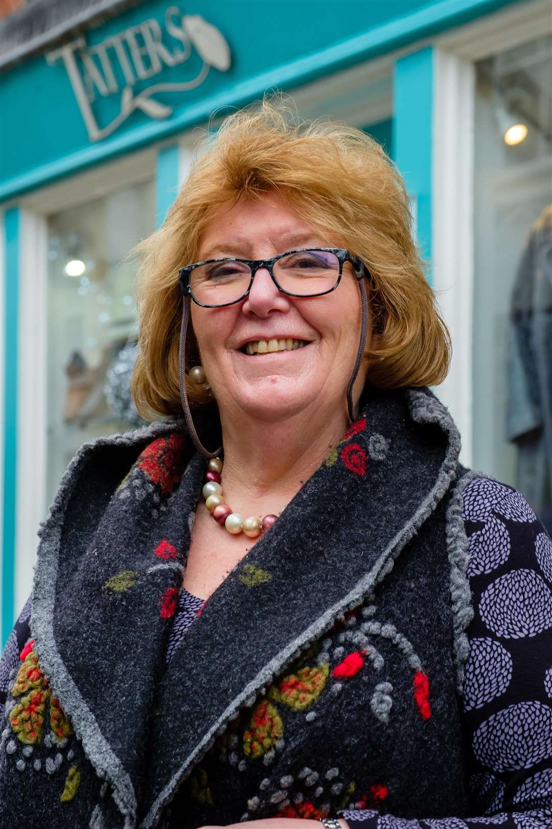 Sue Kiddie, who runs clothing store Tatters, feels more optimistic about the future of the high street. Picture: Mark Bullimore Photography.