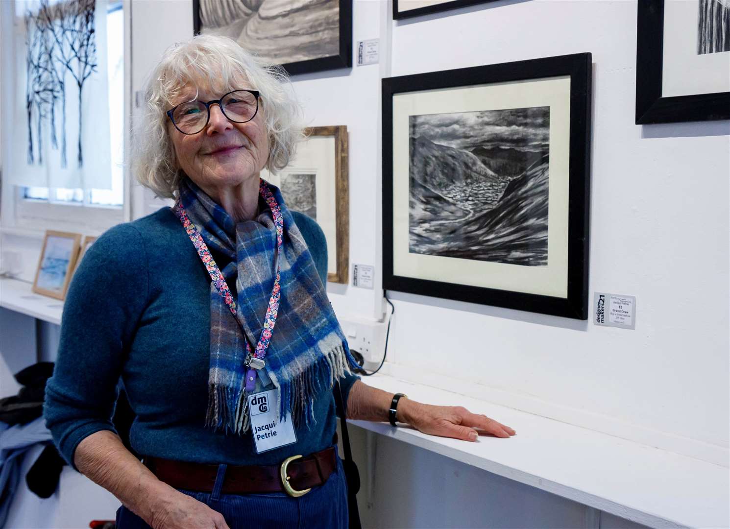 Jacqui Petrie led the drawing through printmaking sessions.