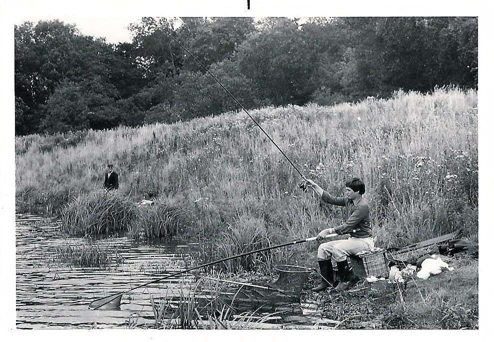 Nick Bonney on his way to winning the Bury AA Committee Cup in August 1980