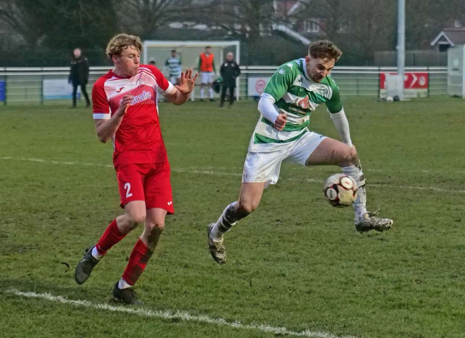 Danny Smith made his injury comeback with Framlingham Town Under-23s in January Picture: Dean Warner