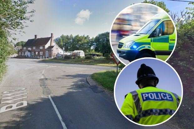 The collision happened at the junction with Redgrave Road yesterday. Picture: iStock / Google Maps