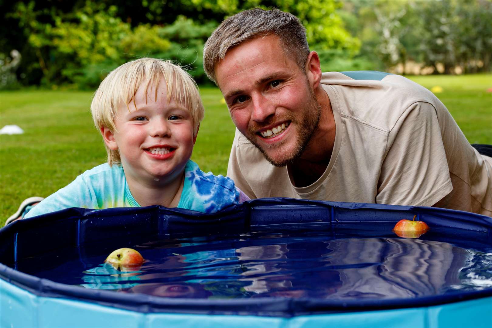 Caleb and Nathan Causton. Picture: Mark Bullimore