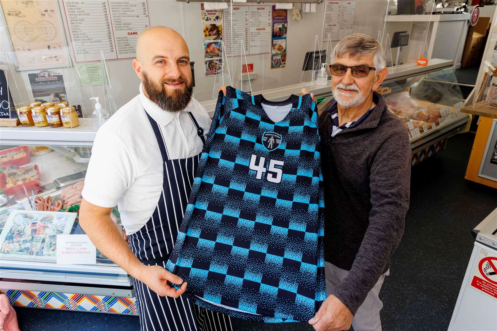 Rob Goodwin is currently taking on Prostate Cancer UK’s Prostate United challenge inspired by his dad, Cyril, who has Prostate cancer. Picture: Mark Bullimore