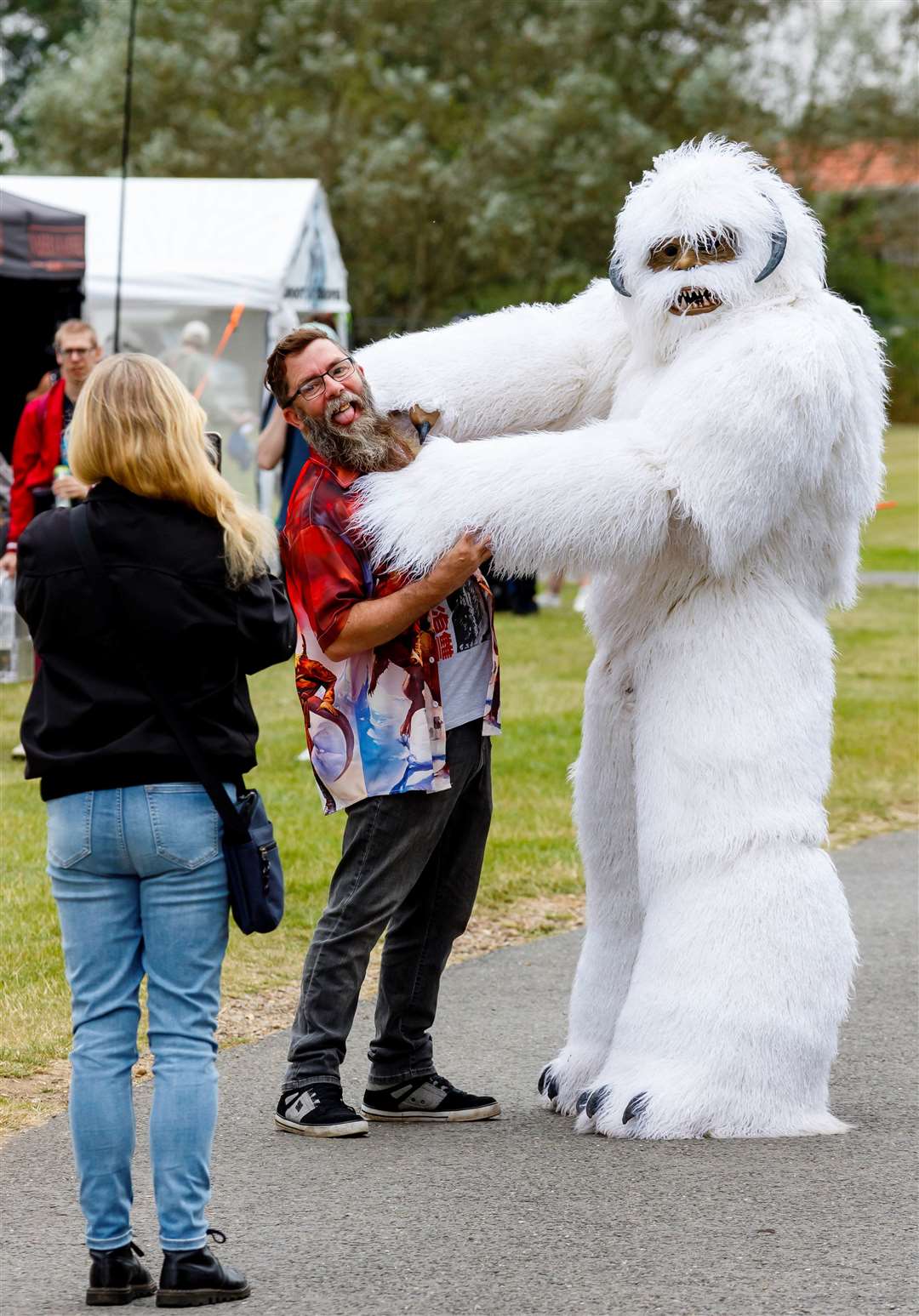 All manner of creatures at the Legends Comic Con II event at Stonham Barns. Picture: Mark Bullimore