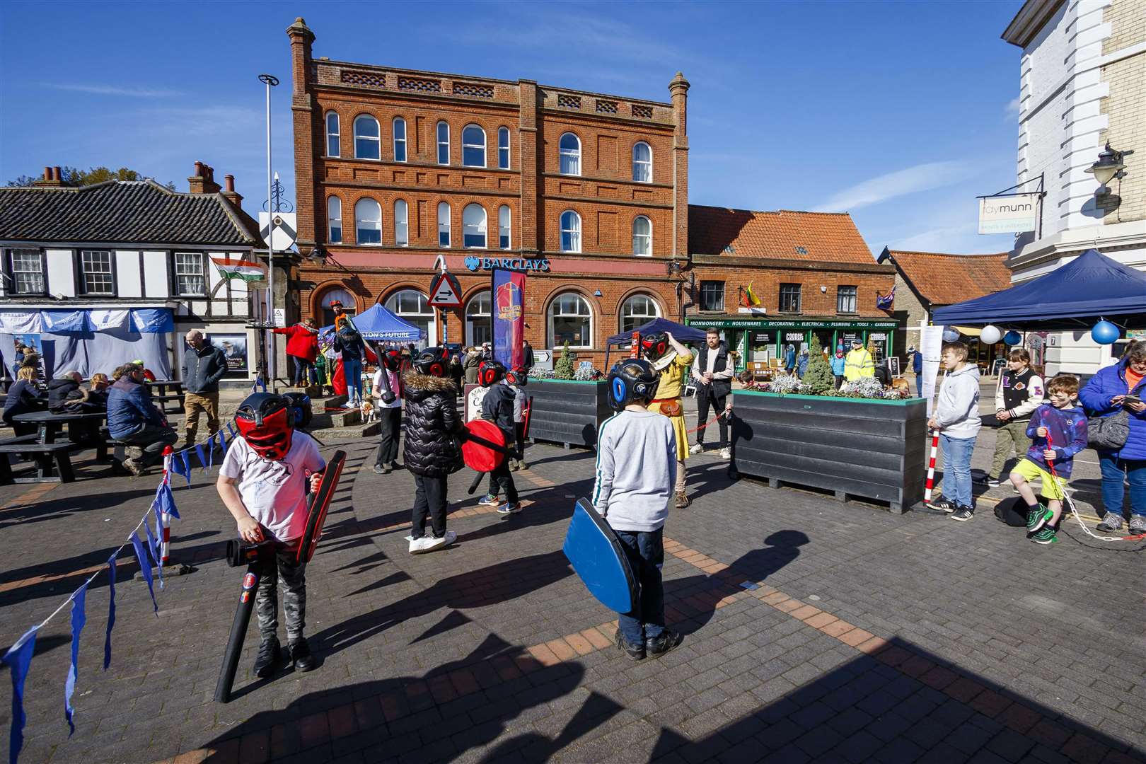 Celebration of Harleston featuring a day celebrating the town and family fun held on the Market Place.