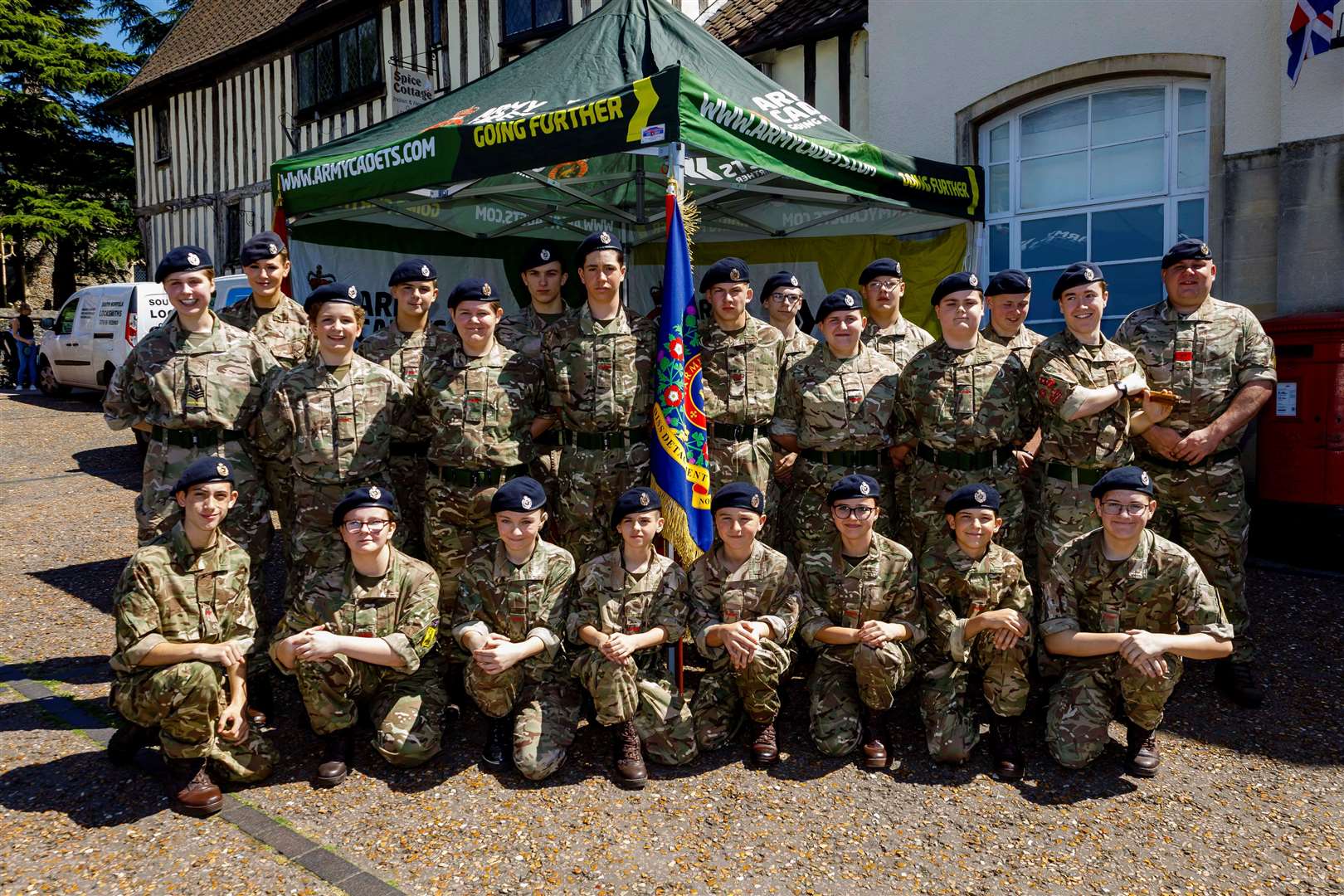 Members of the Diss Army Cadet Force. Picture: Mark Bullimore