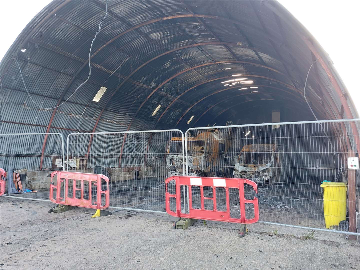 It caused more than £300k in damage. Picture: Suffolk Police