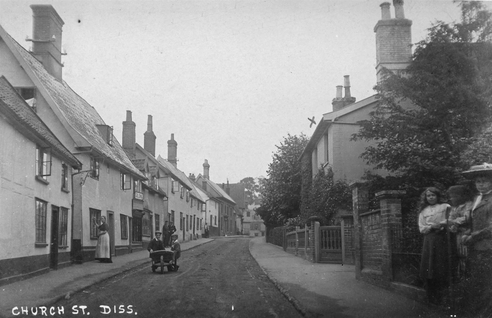 Dennis Cross is a local historian and postcard collector