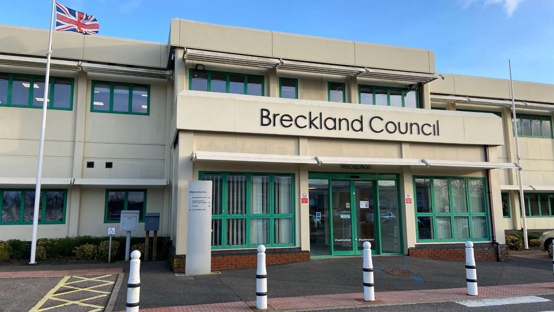 The Breckland Council office. Picture: LDRS