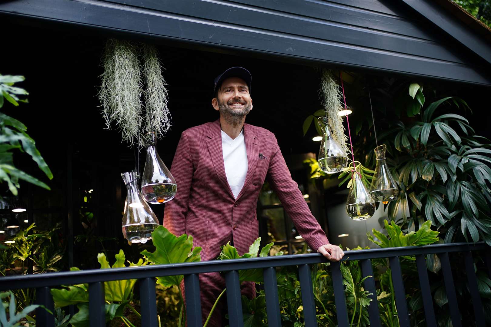 David Tennant at the Chelsea Flower Show (Yui Mok/PA)