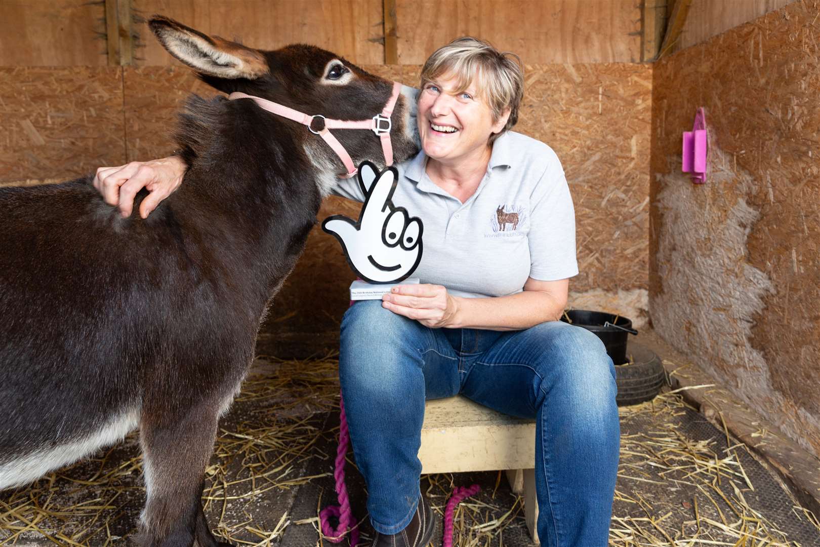Sarah McPherson founder of Mini Donks (Minature Donkeys for Wellbeing). Pictures: Contributed