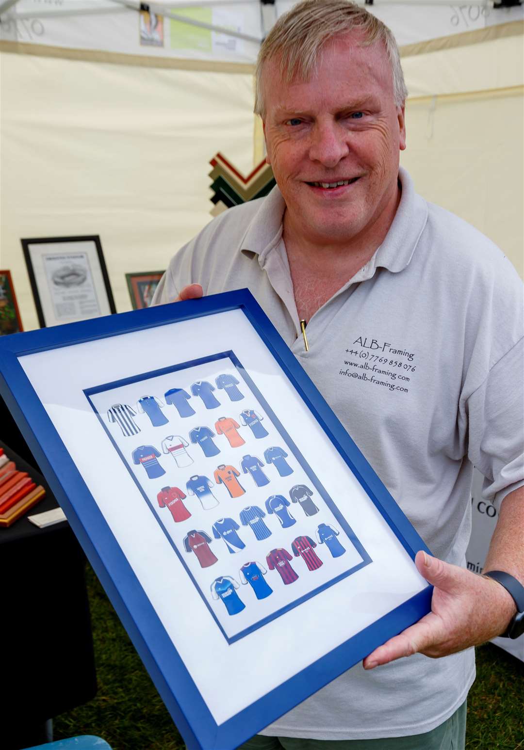 Ally Bain of ALB-Framing. Picture: Mark Bullimore