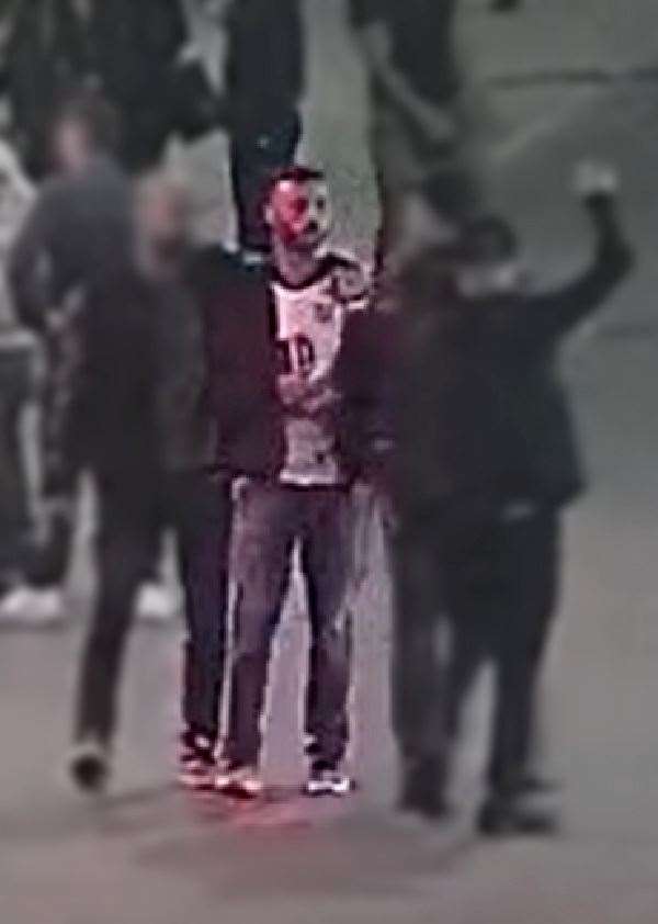 The CCTV image of the man Norfolk Police would like to speak to. Picture: Norfolk Constabulary