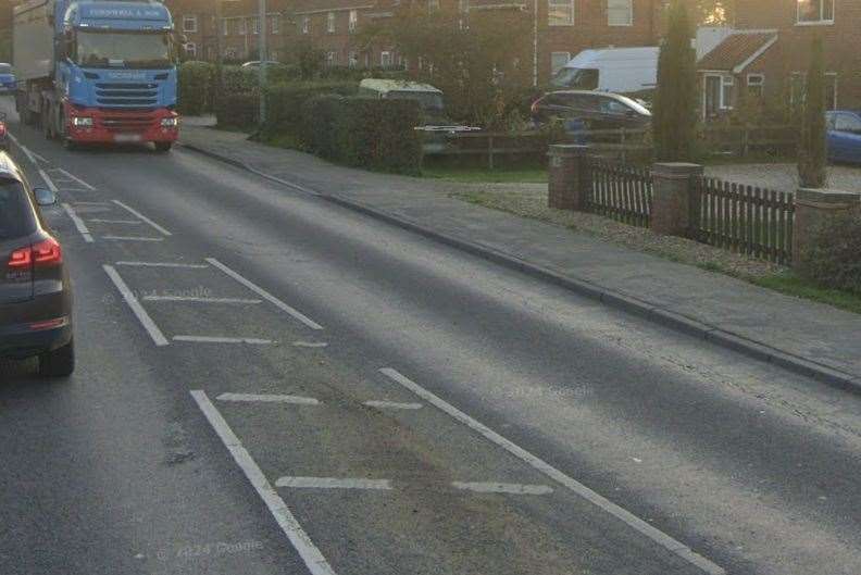 There will be an overnight and full weekend closure of the A140 Norwich Road to the north of Long Stratton between St Michael’s Road and Brands Lane. Picture: Google Maps