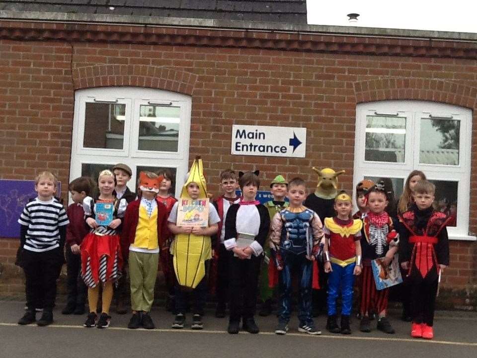 Year 2 pupils of Bressingham Primary School.