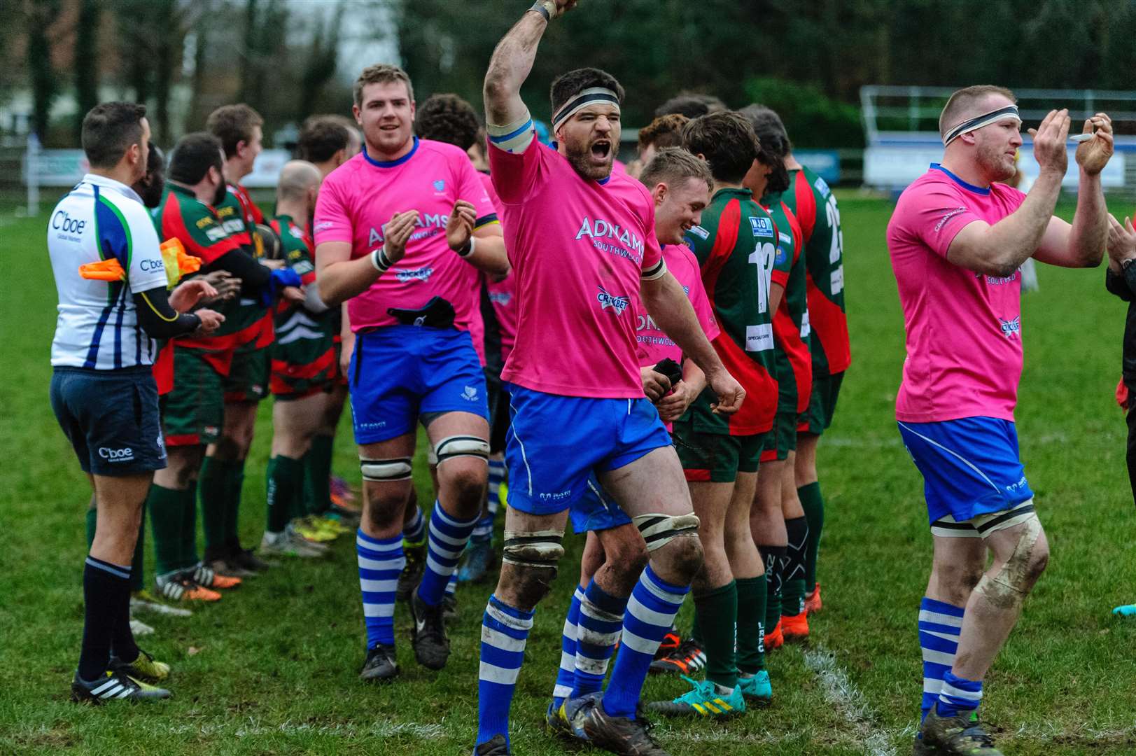Rugby action from Diss v Luton..Picture by Mark Bullimore Photography. (6334153)