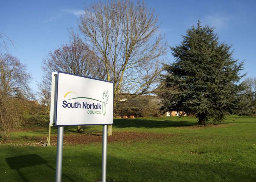 Long Stratton, Norfolk. South Norfolk Council Offices in Long Stratton