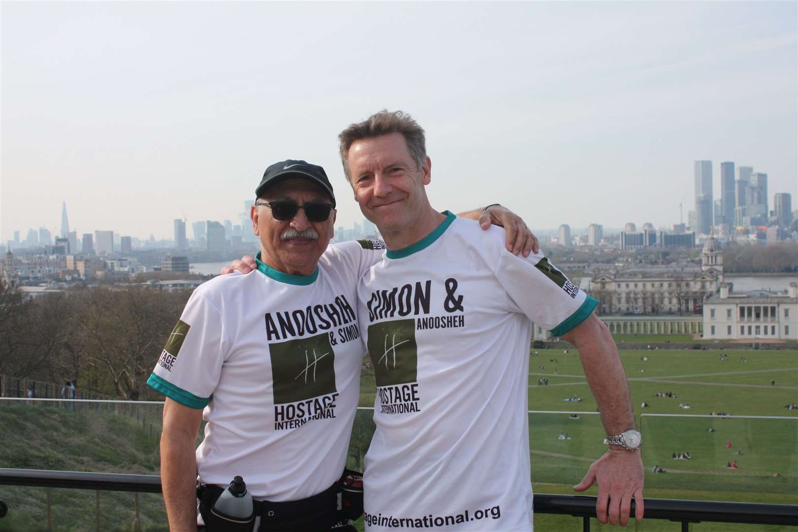 Anoosheh Ashoori and Simon Shercliff. Picture submitted
