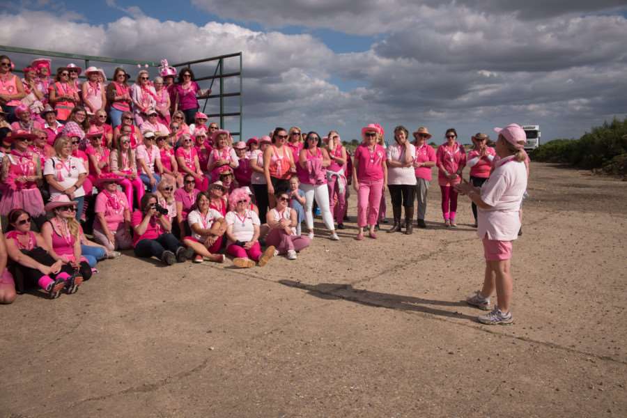 The Pink Ladies Tractor Road Run 2017. Photo: Jonathan Slack.