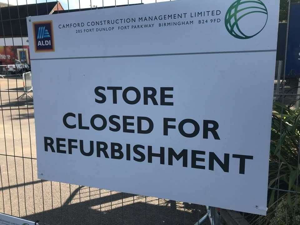 Aldi in Diss closes for 12 days to complete interior refurbishment