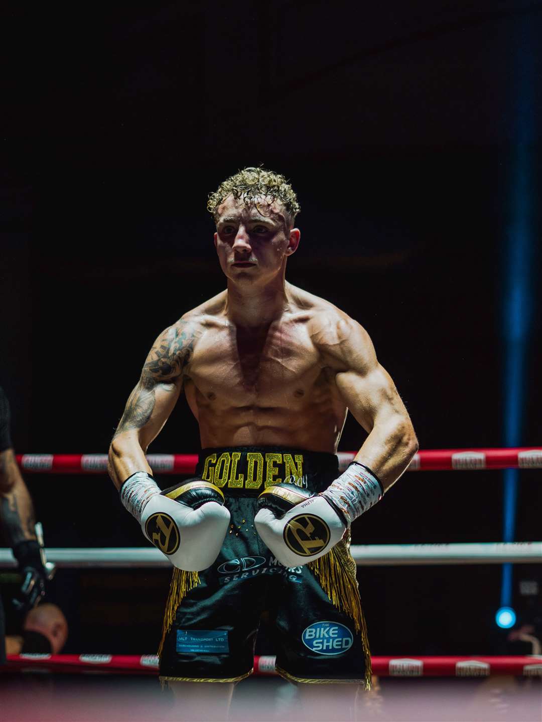 Kieren Keen won his first professional fight on Saturday to much acclaim Picture: Radeyah Chowdhury