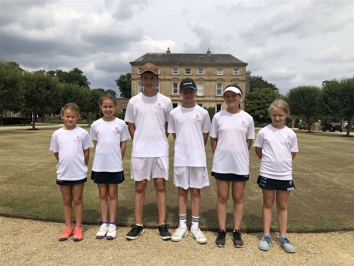 Framlingham College's Evie Tassell, Beth Gardens, James Tennant, Nat Salsby, Anna Cogdell and Mia Spaull (33961390)
