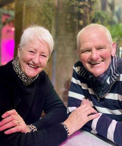 Trevor Whymark with his wife, Rita lived in the Diss area Picture: Contributed