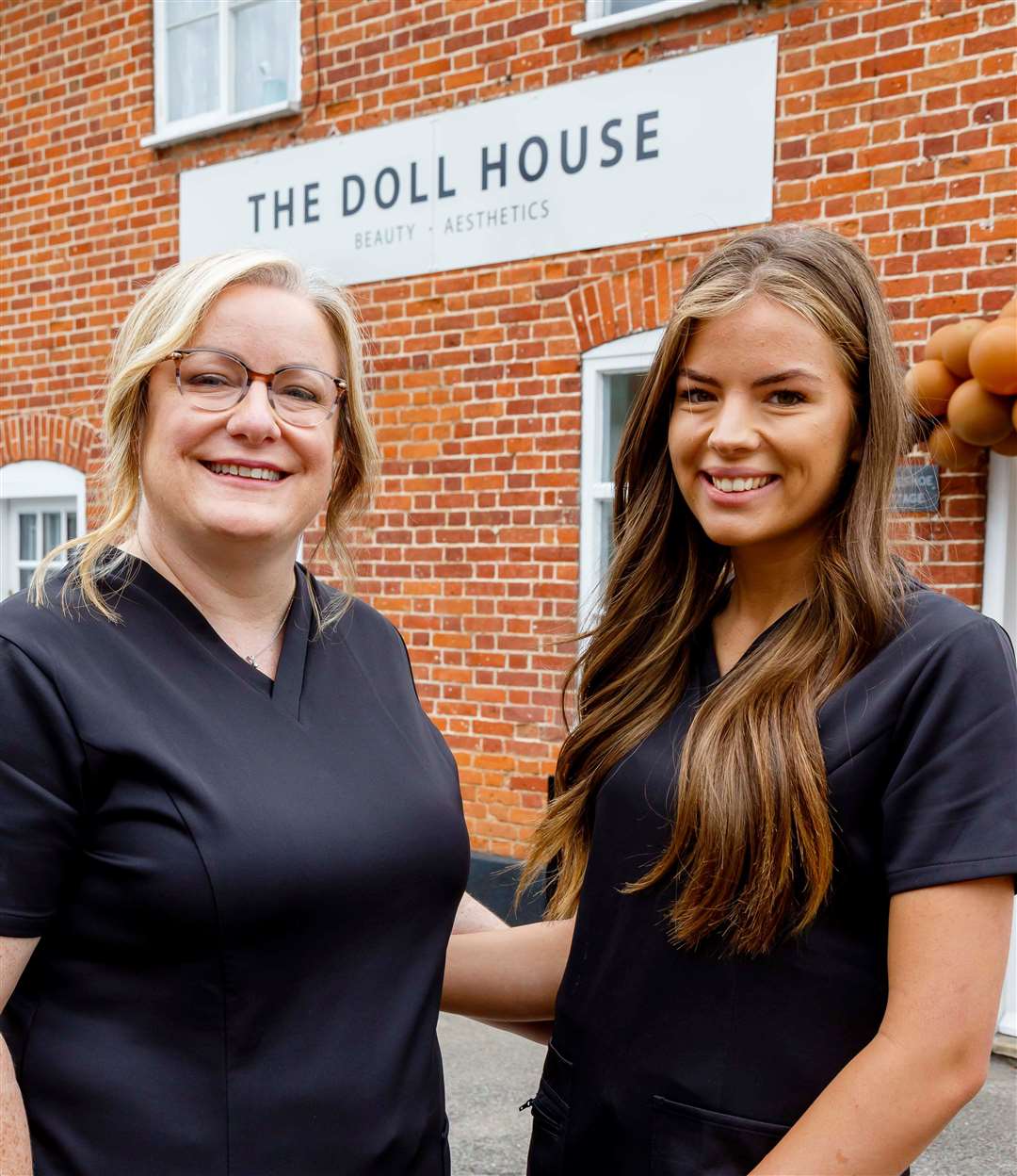 Owners of The Doll House, Emma Browne and Zara White. Picture: Mark Bullimore