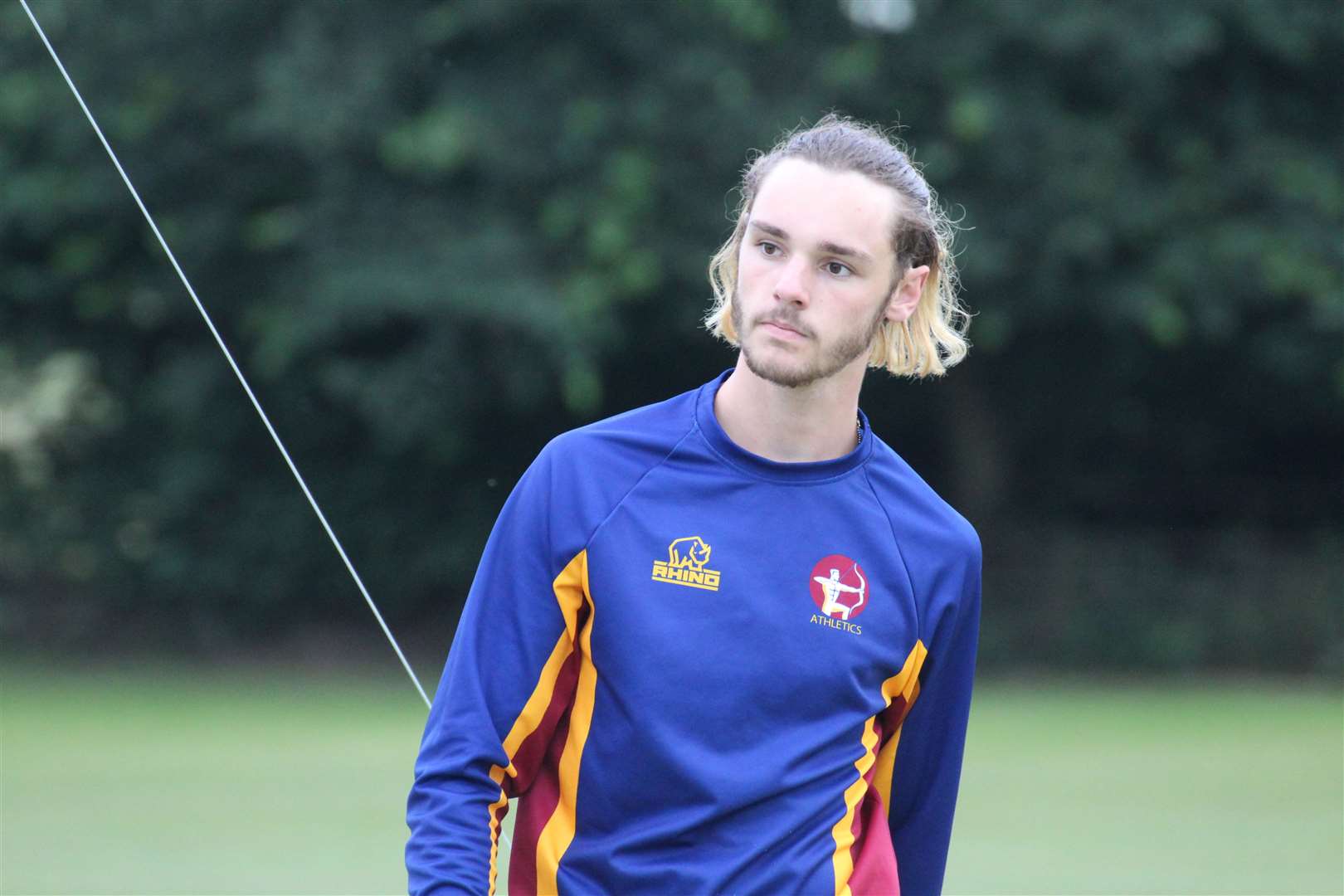 Freddie Heldreich bowling in the nets with the Suffolk squad at Copdock & Old Ipswichian CC. Picture: Nick Garnham (38450641)