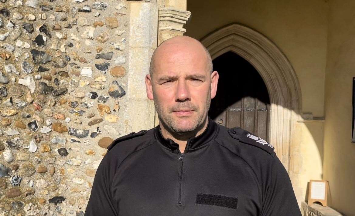 Sgt Brian Calver, of Suffolk Police, is encouraging people to report cooking oil thefts to prevent the crime from becoming a bigger issue.