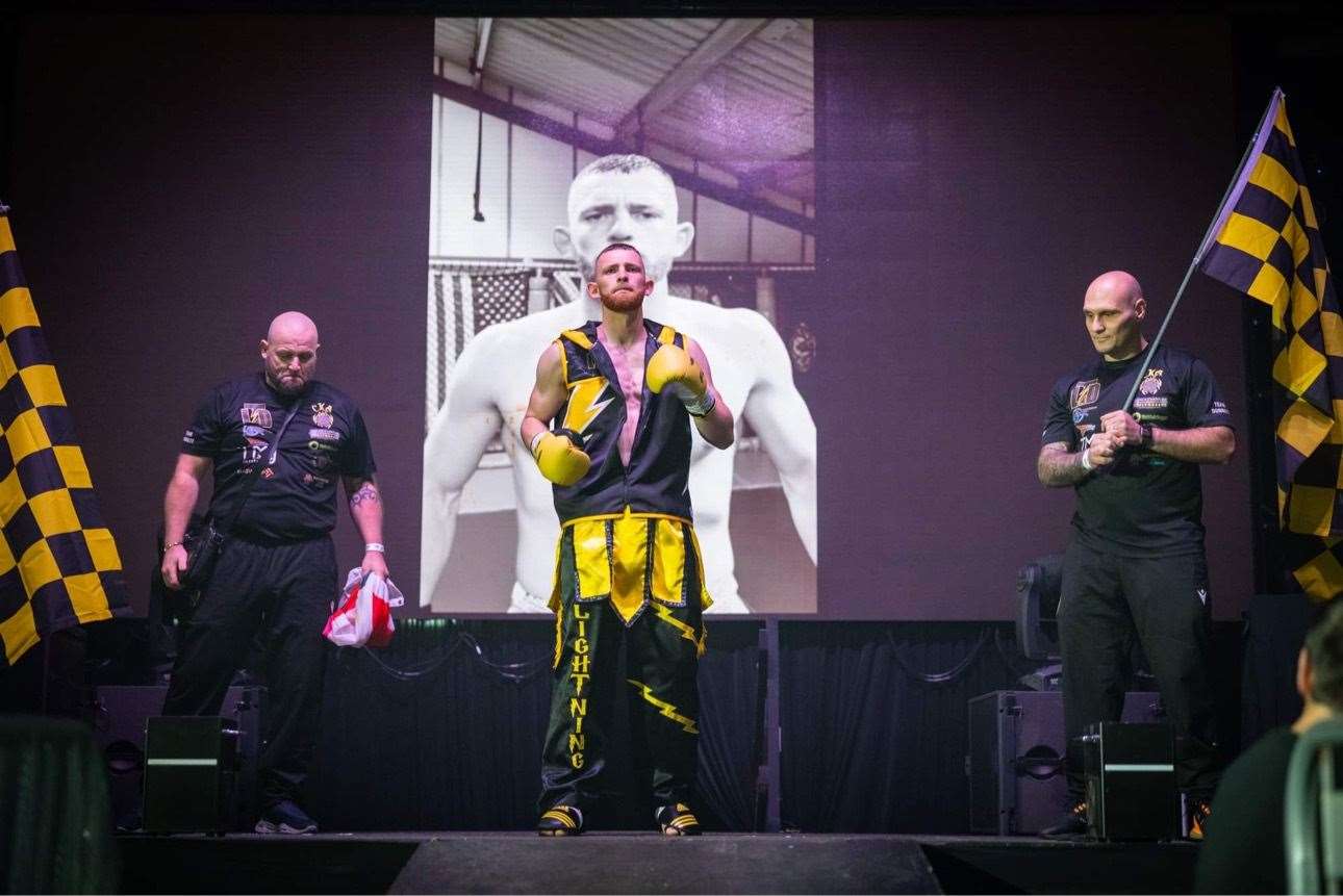 Leon Dunnett was victorious in round two of his fight last month