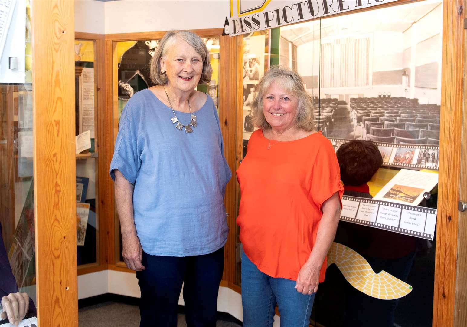 Ann Kent, Diss Museum’s publicist, and Jan Smith, committee secretary and volunteer organiser. Pictures: Mecha Morton