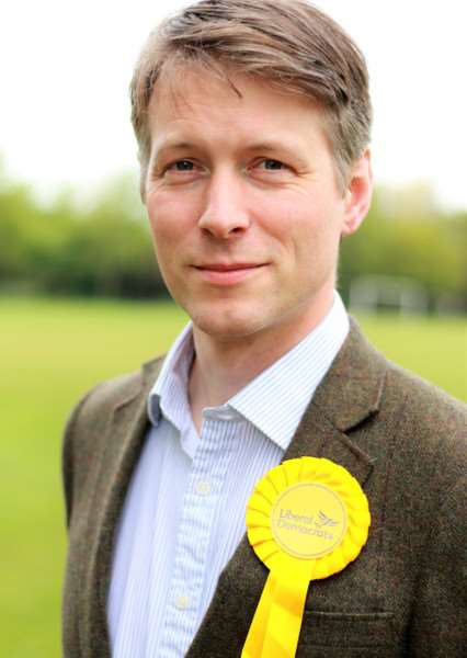 Aidan Van de Weyer, Liberal Democrat PPC, Central Suffolk and North Ipswich. Submitted photo.