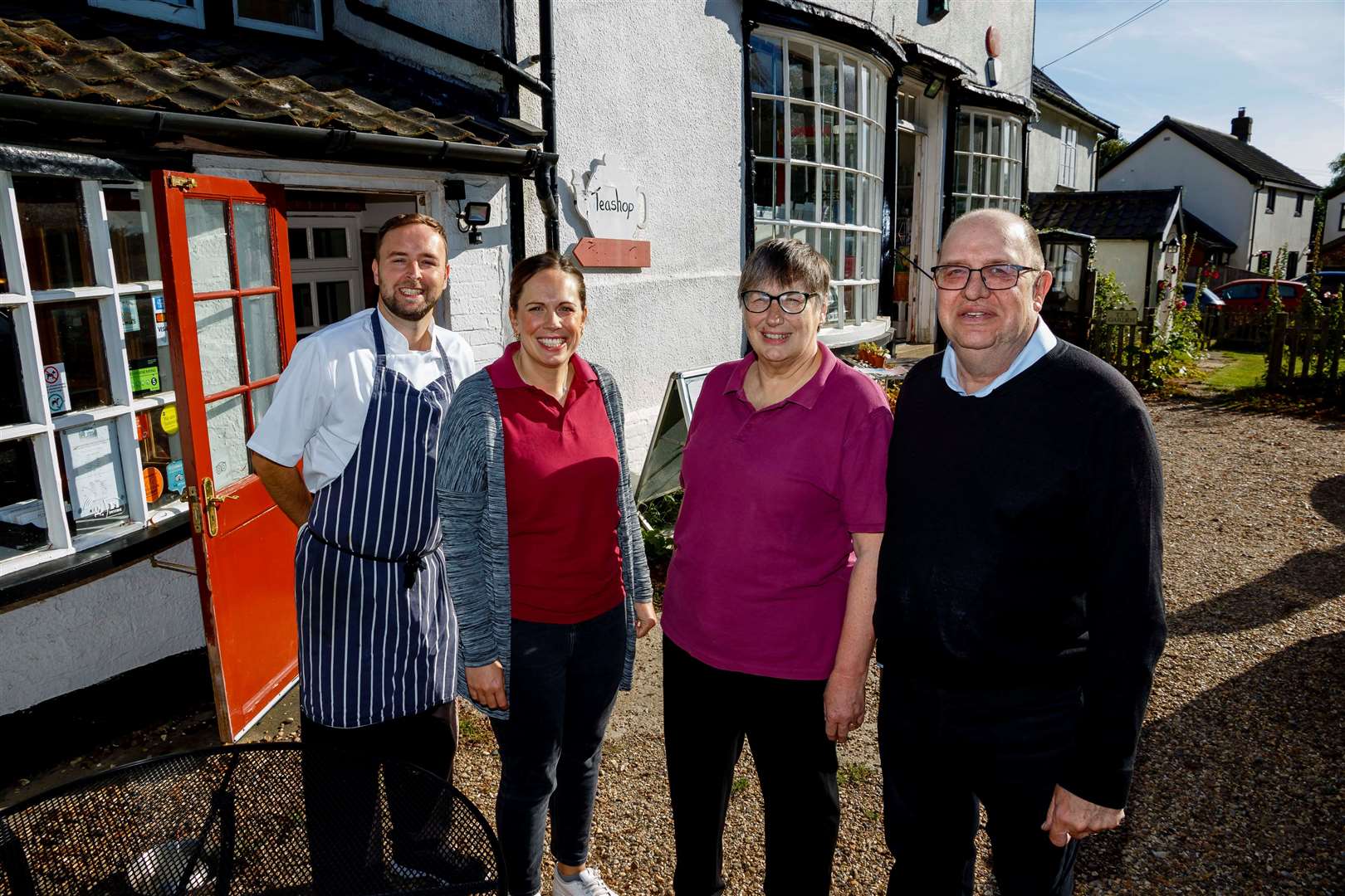 Chris and Deborah Young, and Janice and Peter Lloyd. Picture: Mark Bullimore