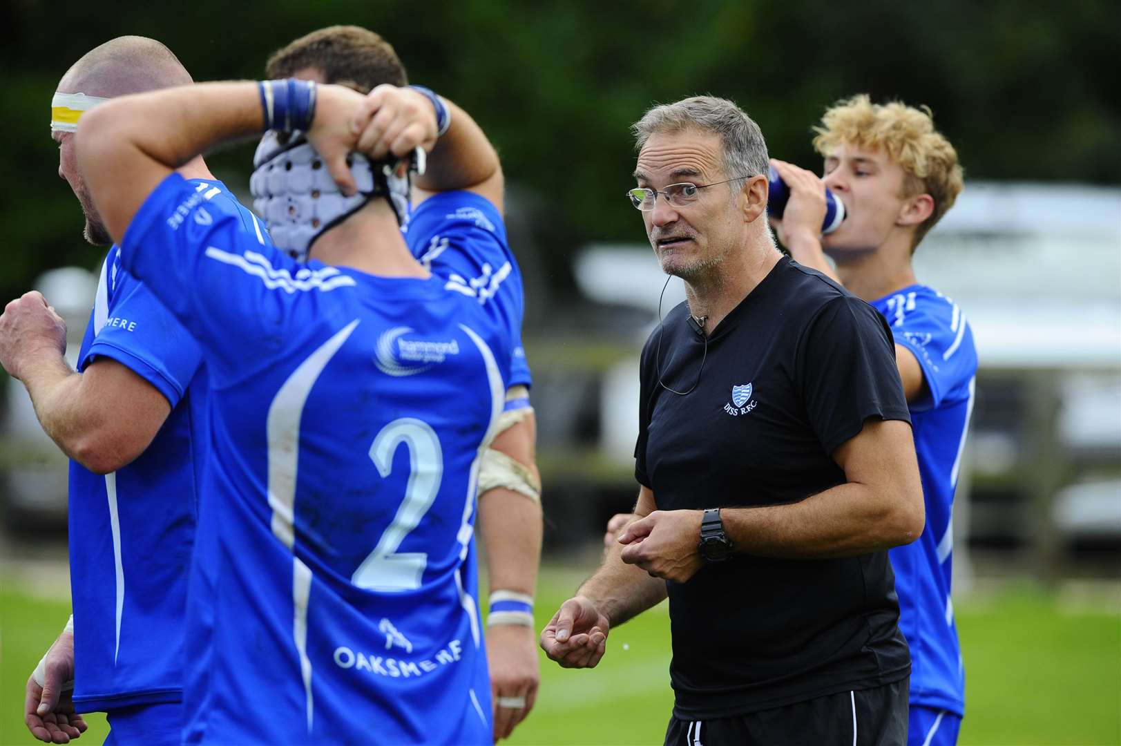 Roydon, Norfolk. 08 September 2018 ..Rugby action from Diss RFC v North Walsham - Diss Manager Dave Smith..Picture by Mark Bullimore Photography. (5136618)