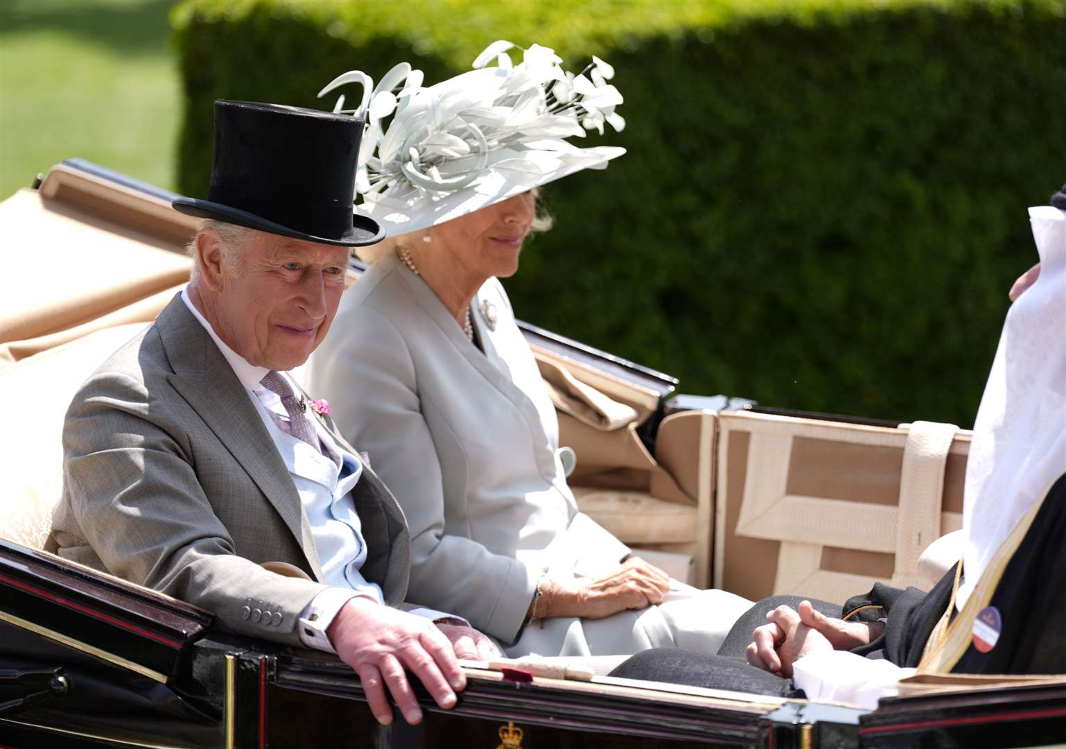 The royal procession is a tradition which began during the reign of George IV in 1825 (Andrew Matthews/PA)