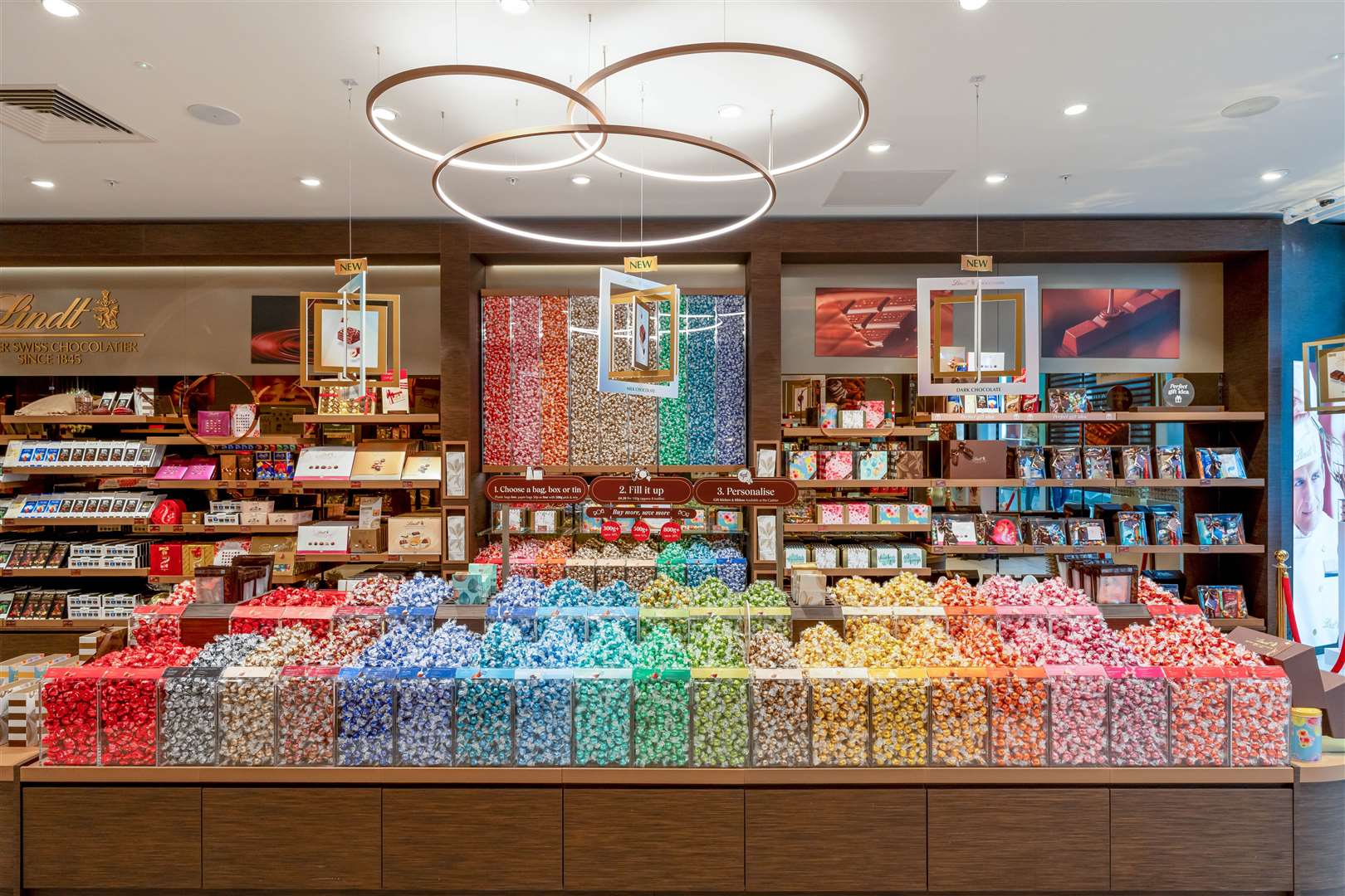Inside an existing Lindt store (Lindt & Sprungli/PA)