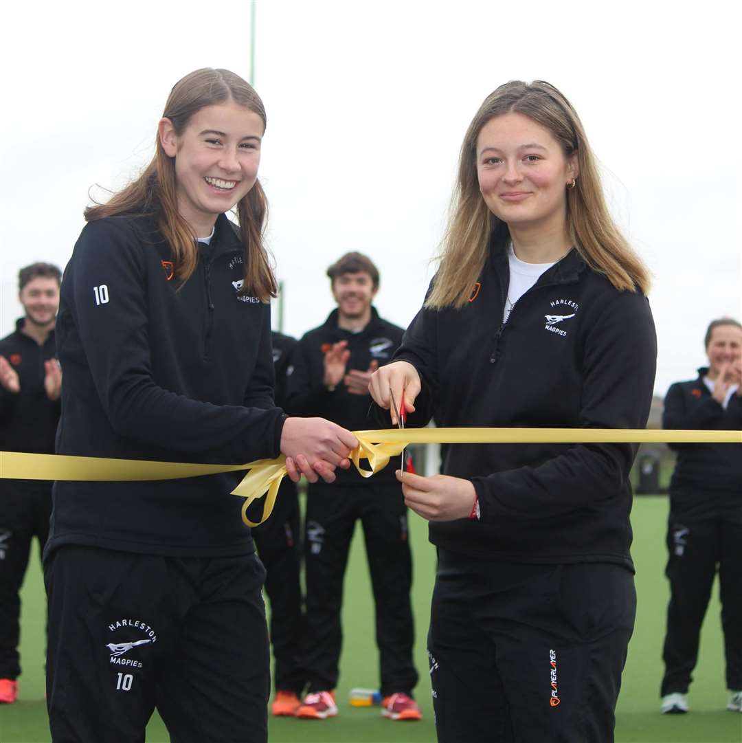 Beth Gardens (left) and Anna Cogdell (right) have earnt England call-ups Picture: Mike Soper.