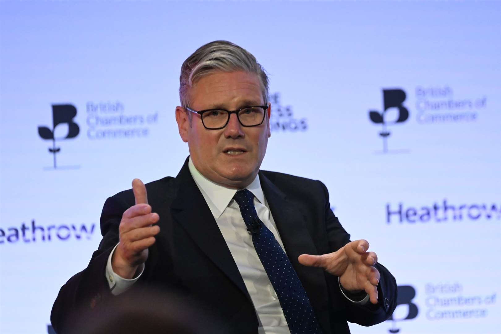 Sir Keir told MPs he wanted the reforms to demonstrate ‘Labour values of fairness’ (Eddie Mulholland/Daily Telegragh/PA)