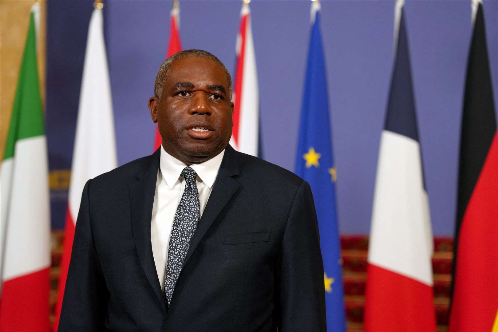 David Lammy said British nationals in Israel should register with the Foreign Office (Carlos Jasso/PA)