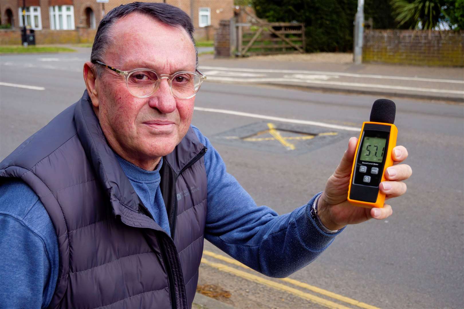 John Lyndon-Taylor has recorded the noise at more than 100 decibels. Picture: Mark Bullimore