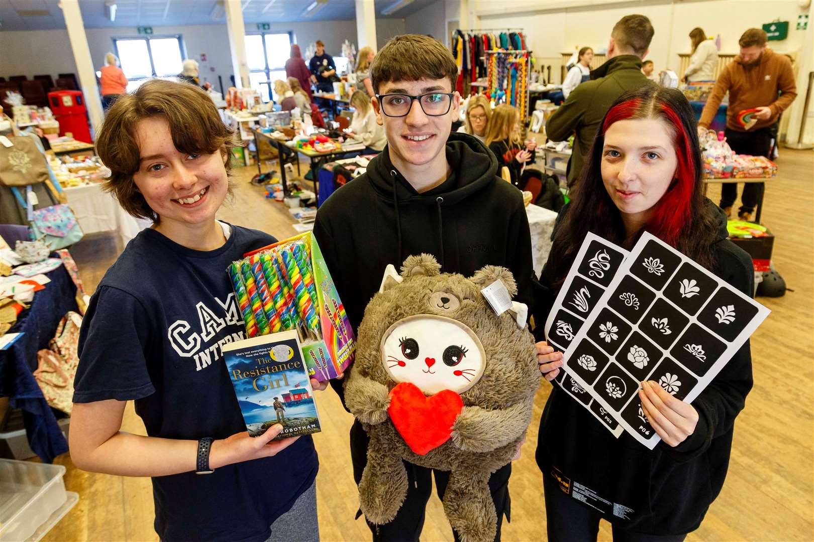 Isla Foulds, Nicholas Griffith and Serenity Clarke are raising money to go to Costa Rica.